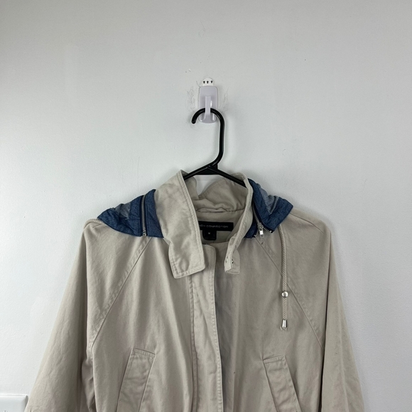 French Connection Cream Jacket with Blue Accents - Picture 4 of 9
